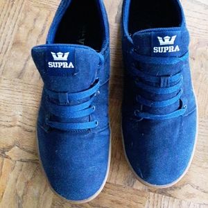 Men's Supra navy tennis shoe size 12
